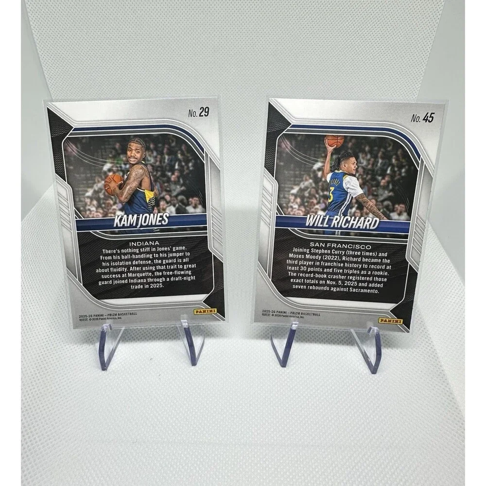 2025-26 Panini Prizm Basketball 8 Card Lot 4 RC McHale Hamilton Calhoun